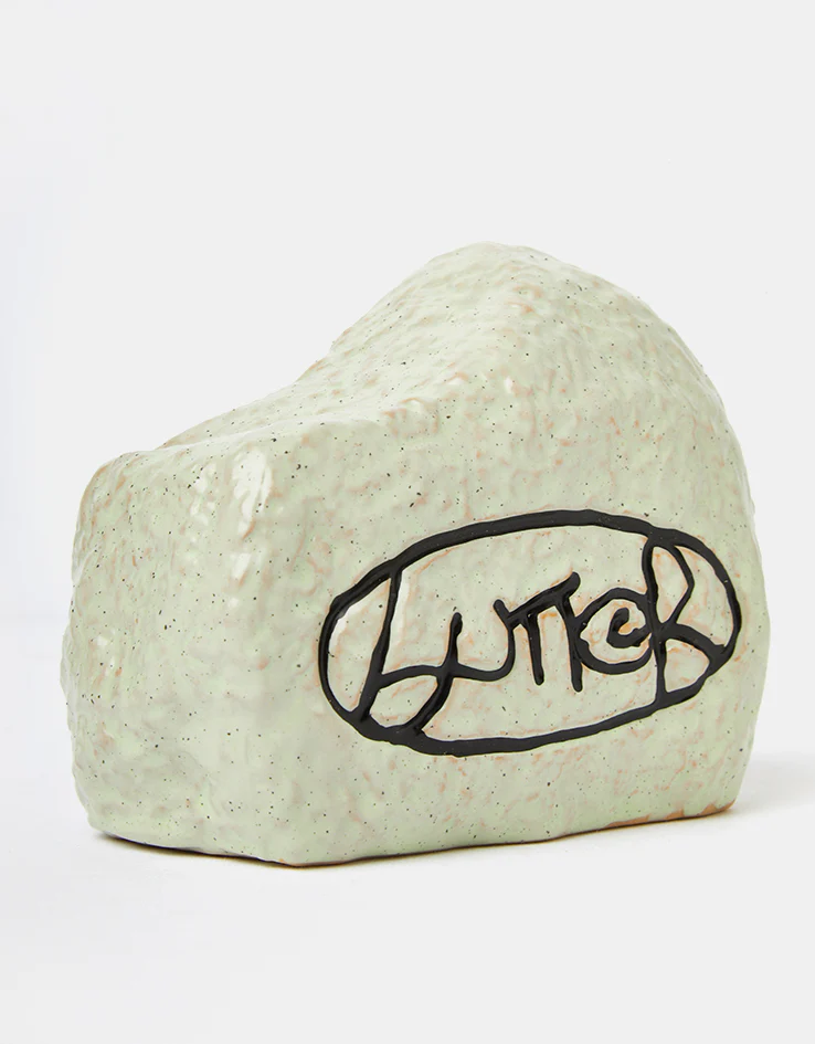 Butter Goods Ceramic Rock Incense Holder - Stone - Image 2