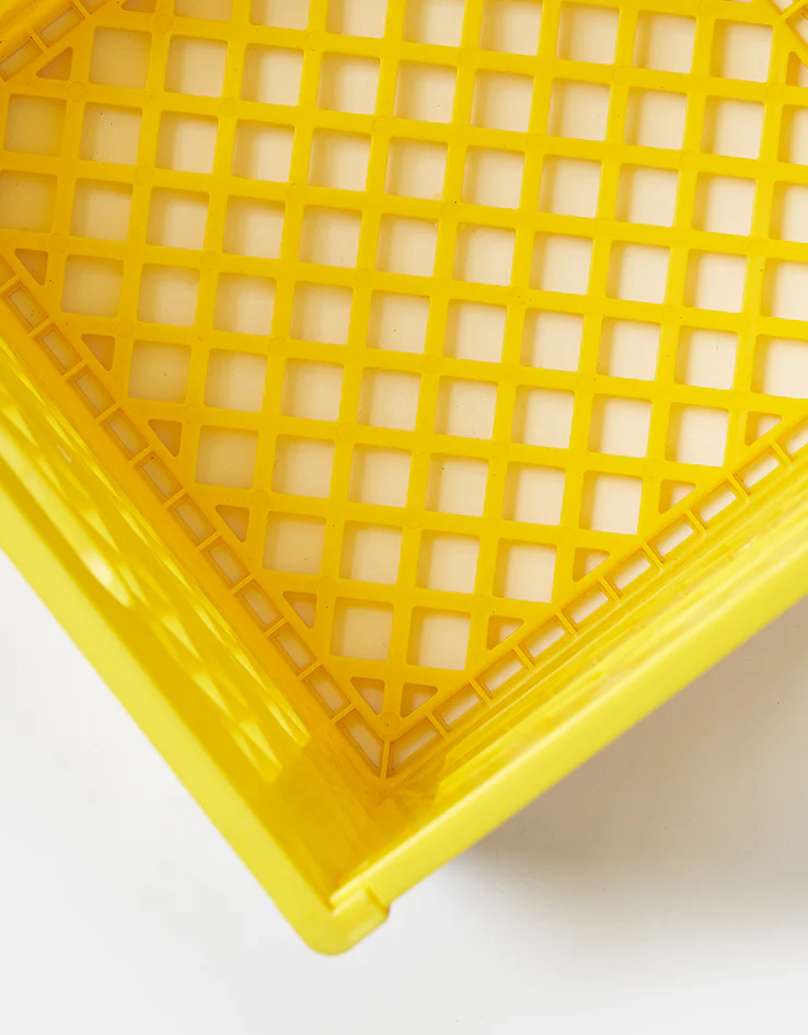 Butter Goods Collapsable Record Crate - Yellow - Image 5