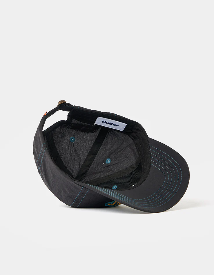 Butter Goods Connection 6 Panel - Cap Black - Image 5