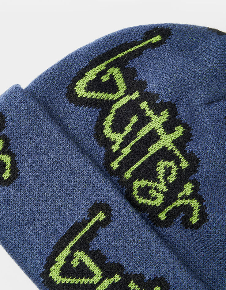 Butter Goods Connection Beanie - Denim - Image 3