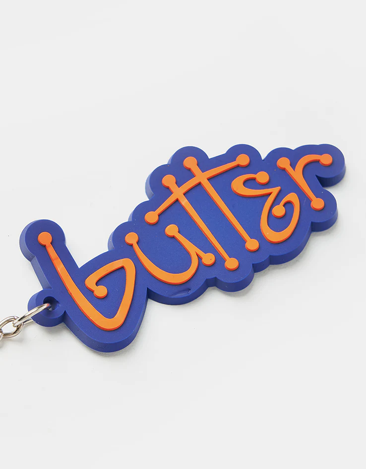 Butter Goods Connection Rubber Key Chain - Navy - Image 2