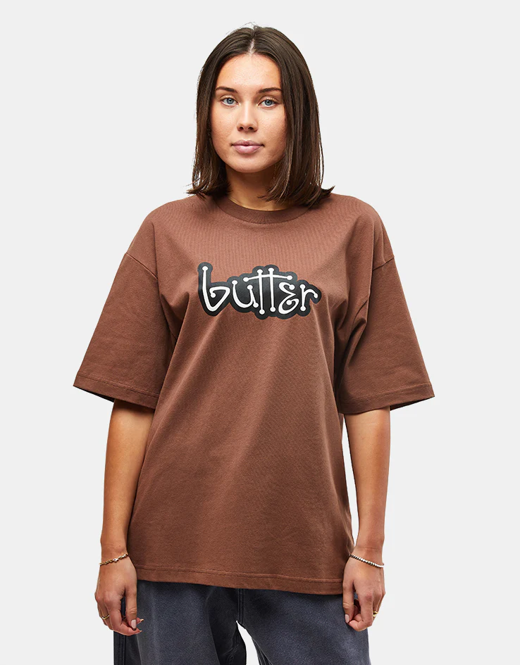 Butter Goods Connection T-Shirt - Brown - Image 5