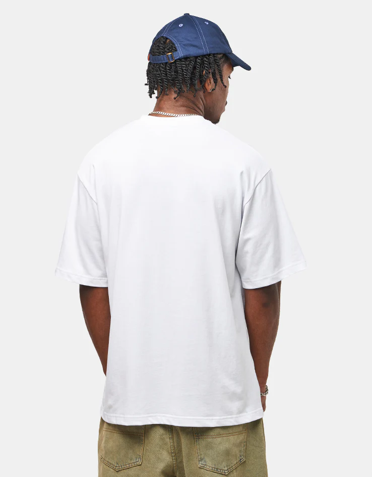 Butter Goods Drill T-Shirt - White - Image 2