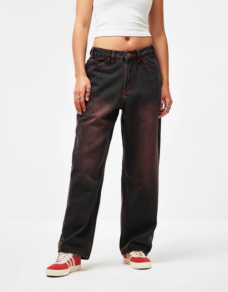 Butter Goods Encounter Denim Jean - Tinted Washed Black - Image 7