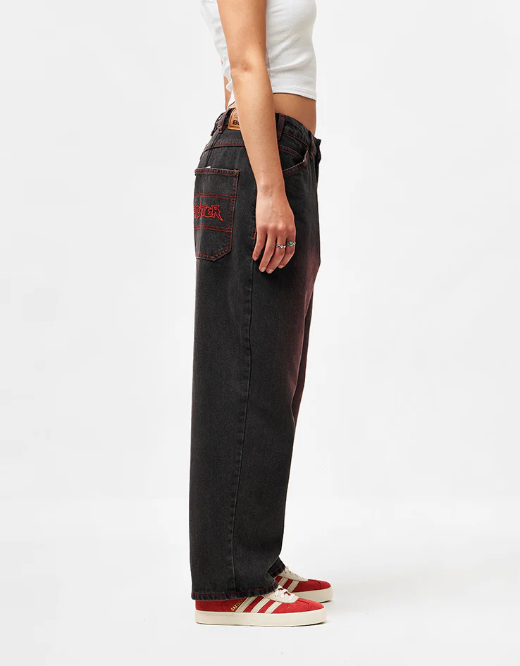 Butter Goods Encounter Denim Jean - Tinted Washed Black - Image 9