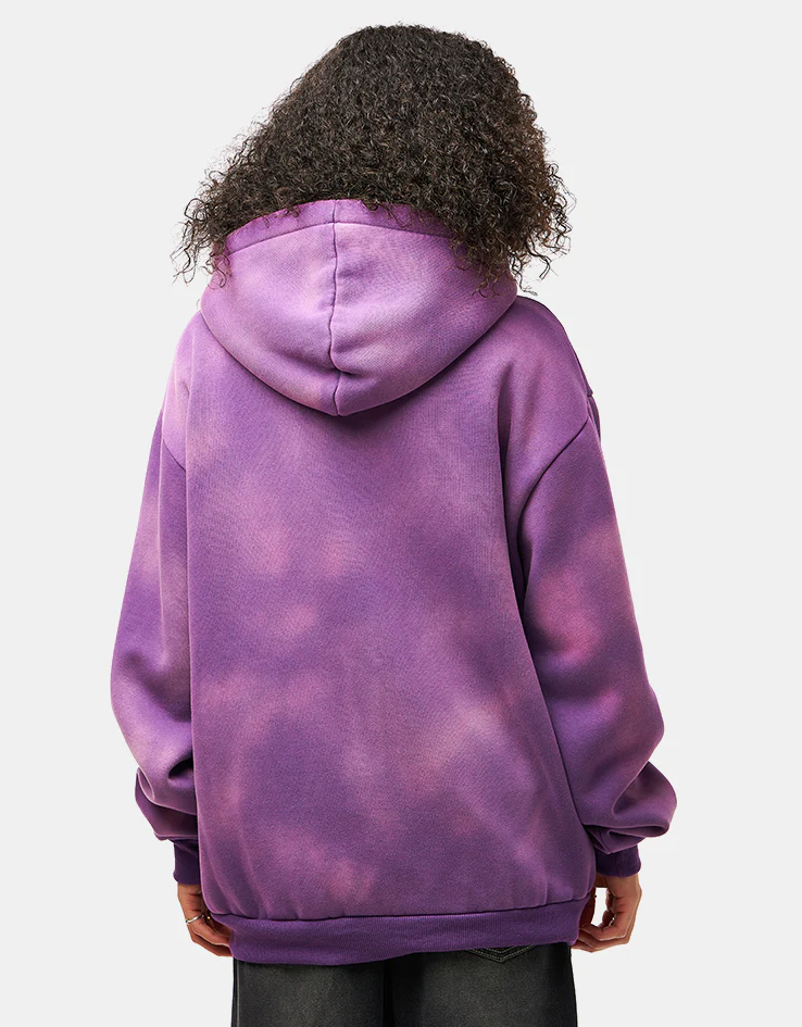 Butter Goods Encounter Zip-Thru Hoodie - Washed Purple - Image 9