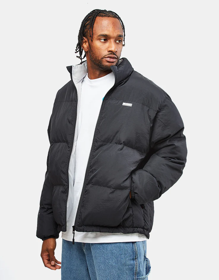 Butter Goods Endure Puffer Jacket - Black - Image 2