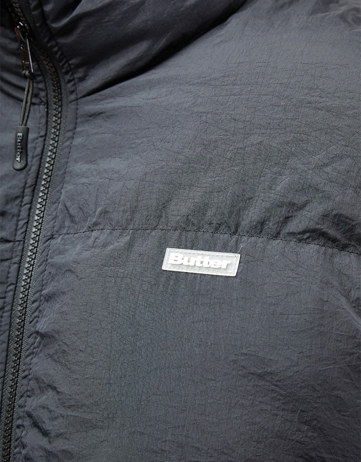 Butter Goods Endure Puffer Jacket - Black - Image 4