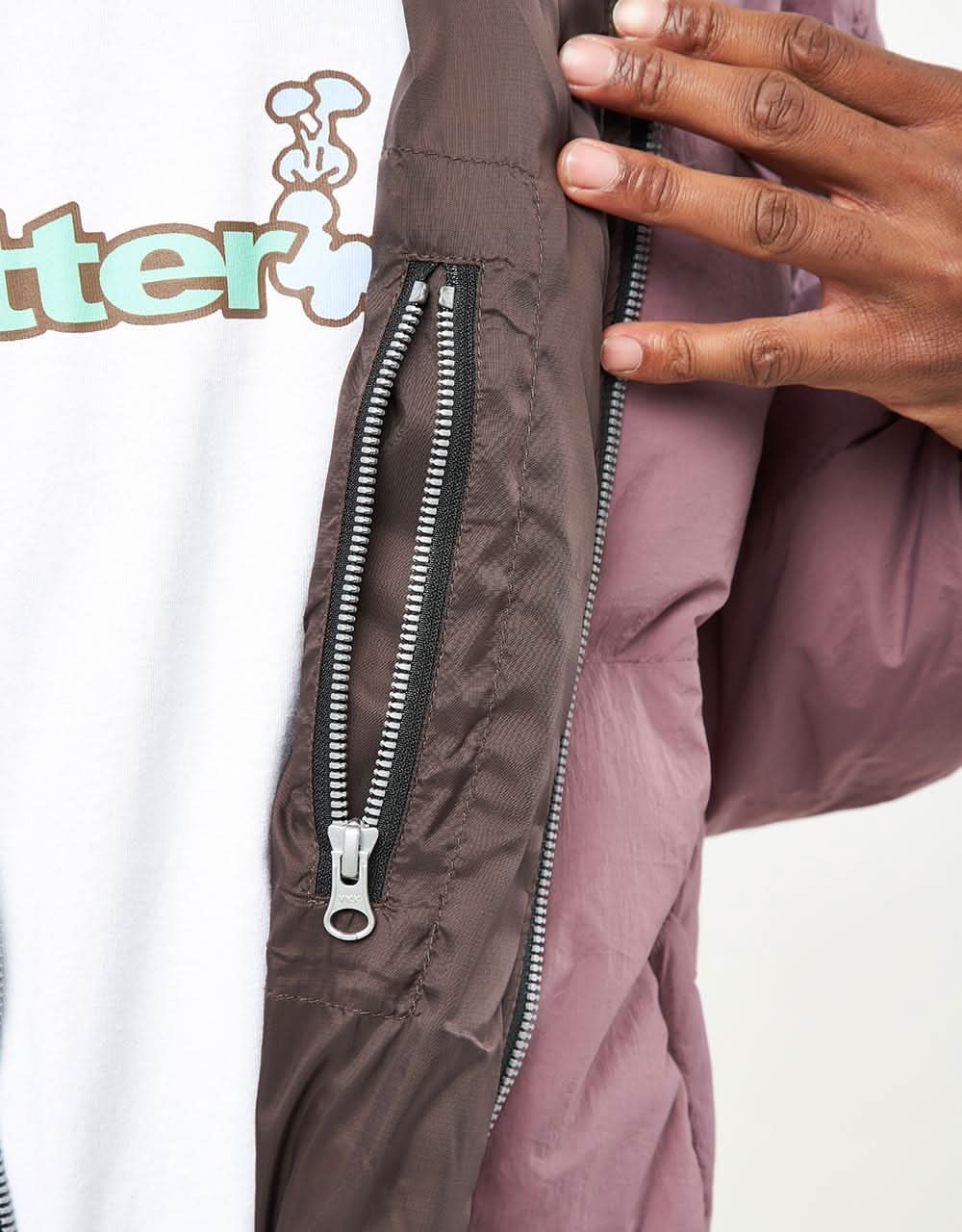 Butter Goods Endure Puffer Jacket - Dusk - Image 6