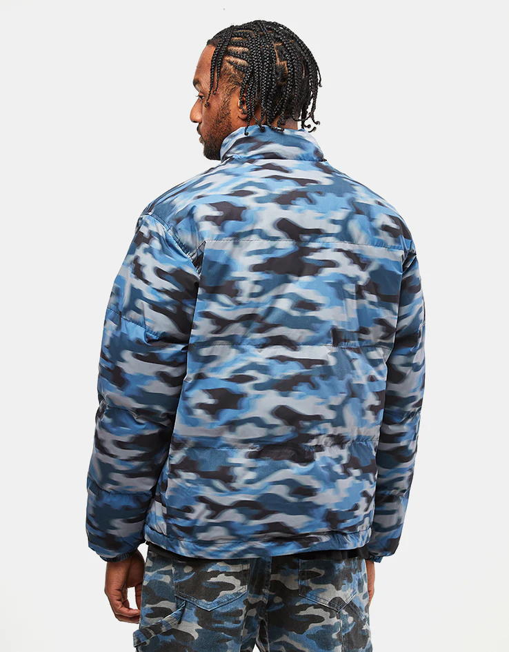Butter Goods Endure Puffer Jacket - Motion Camo - Image 3