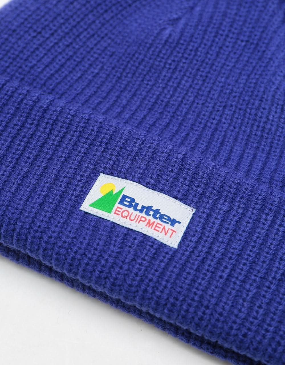 Butter Goods Equipment Beanie - Violet - Image 2