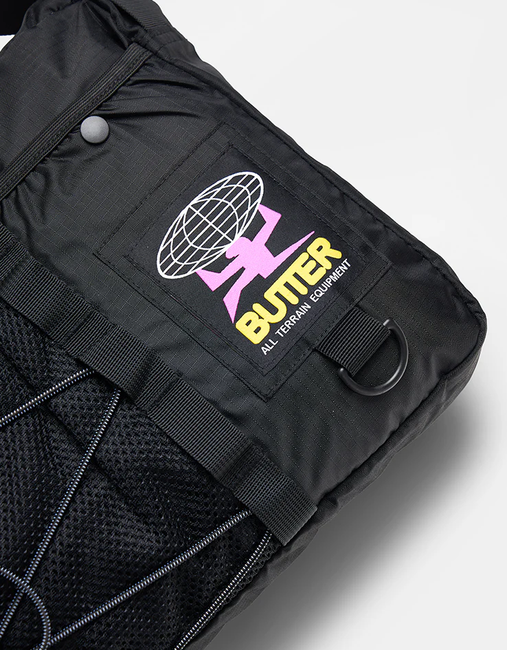 Butter Goods Express Side Bag - Black - Image 3