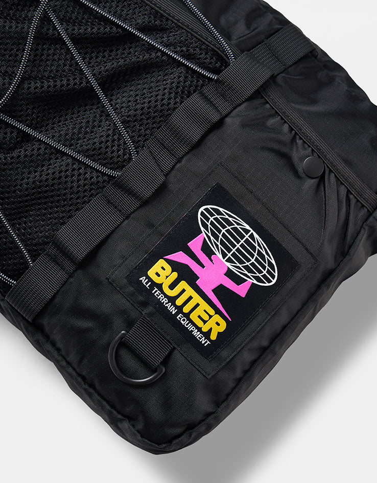 Butter Goods Express Side Bag - Black - Image 6
