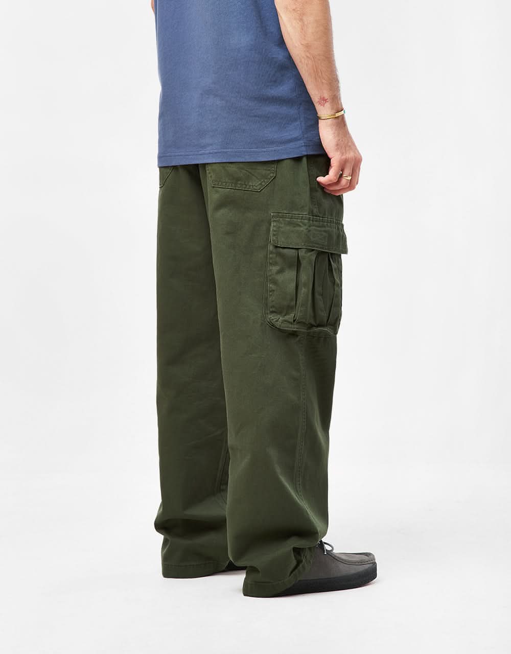 Butter Goods Field Cargo Pant - Forest Green - Image 2