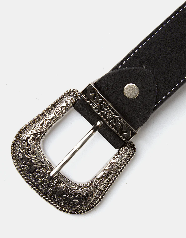 Butter Goods Flame Stitch Belt - Black - Image 3