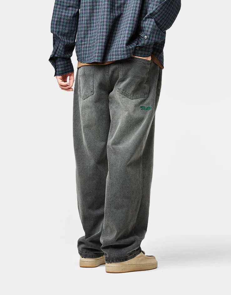 Butter Goods Garage Denim Jeans - Faded Black - Image 2