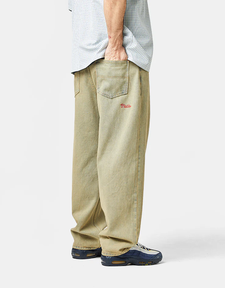 Butter Goods Garage Denim Jeans - Sunfade Blue - Image 2