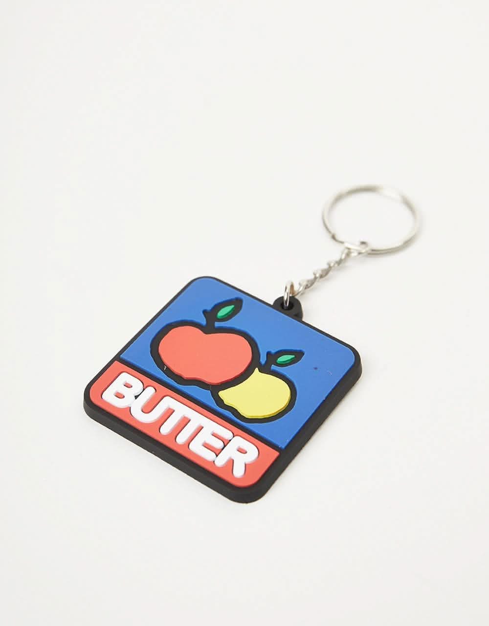 Butter Goods Grove Rubber Key Chain - Black / Multi - Image 2