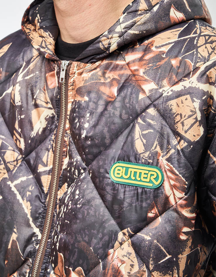 Butter Goods Hooded Work Jacket - Camo - Image 4