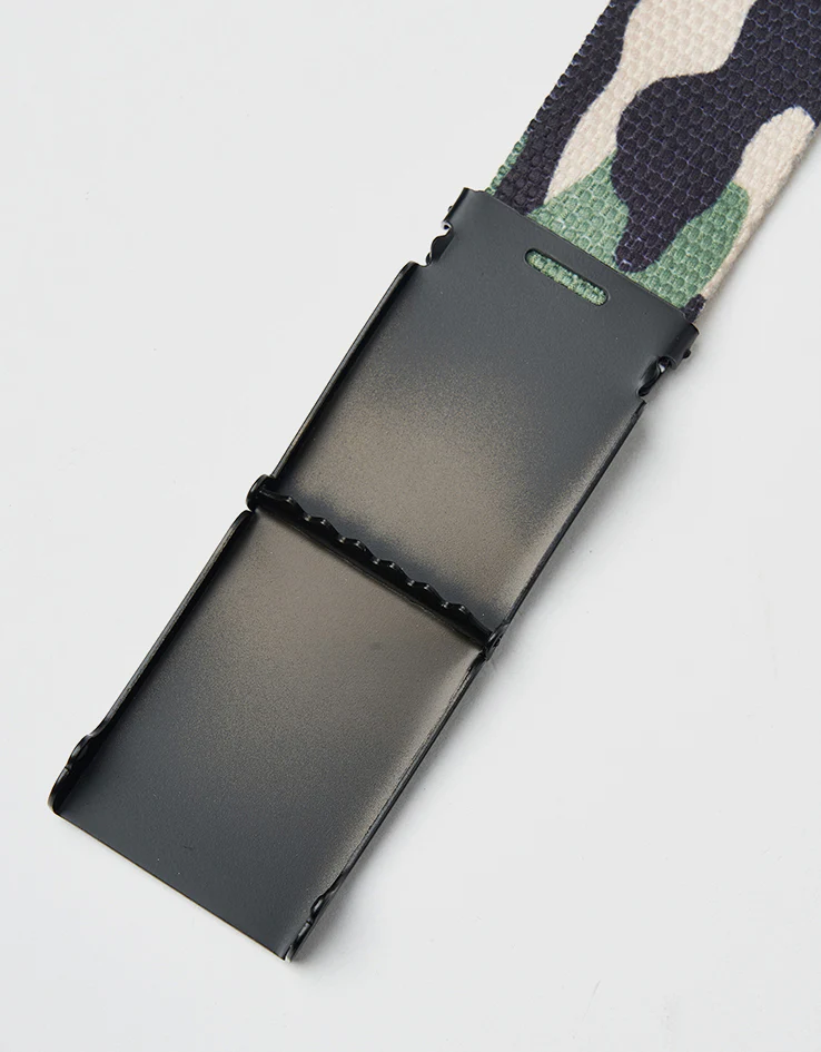 Butter Goods Logo Woven Web Belt - Desert Camo - Image 4