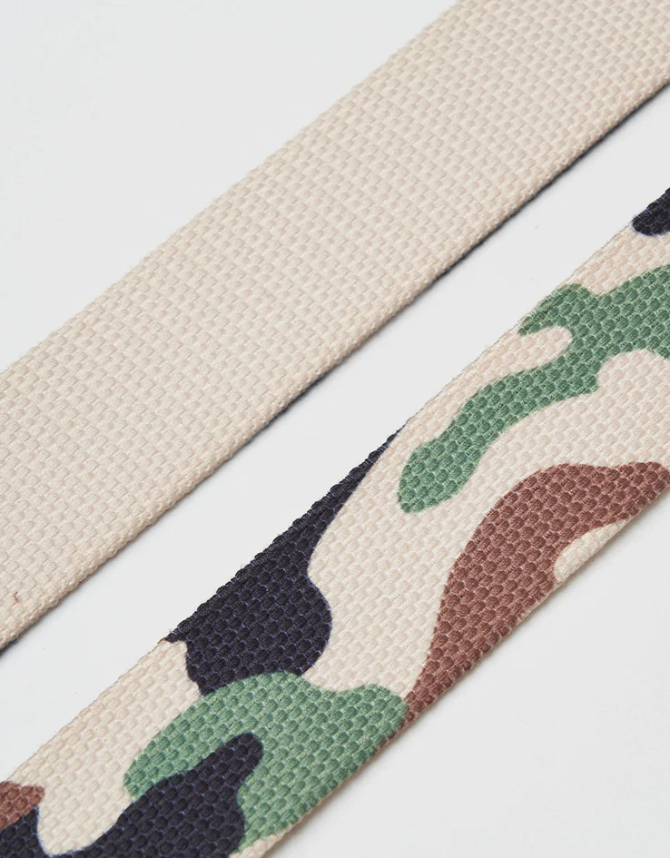 Butter Goods Logo Woven Web Belt - Desert Camo - Image 6