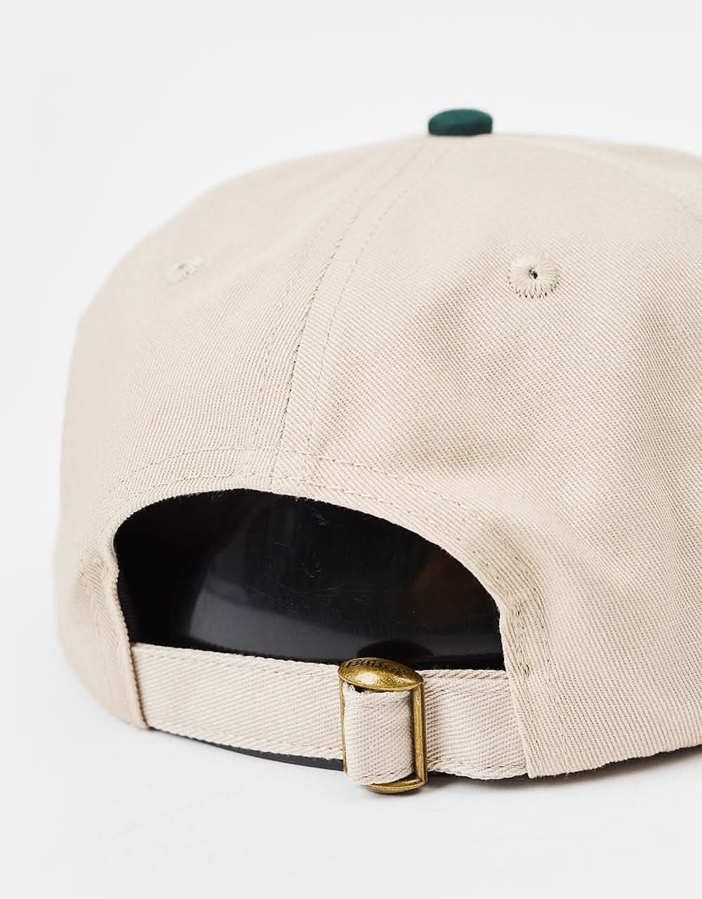 Butter Goods Martian 6 Panel Cap - Khaki / Forest - Image 3