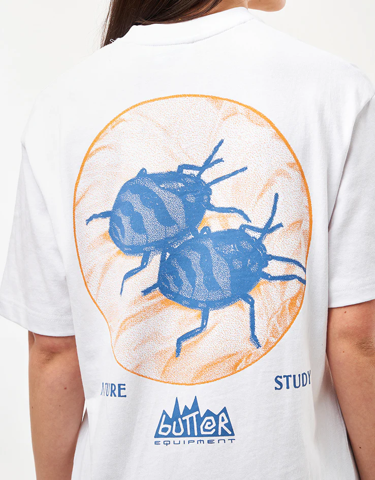 Butter Goods Nature Study T-Shirt - White - Image 7
