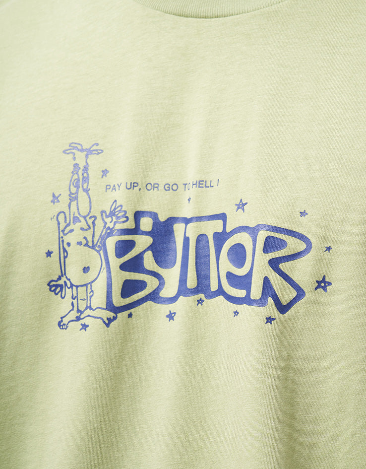 Butter Goods Pay Up T-Shirt - Matcha - Image 3