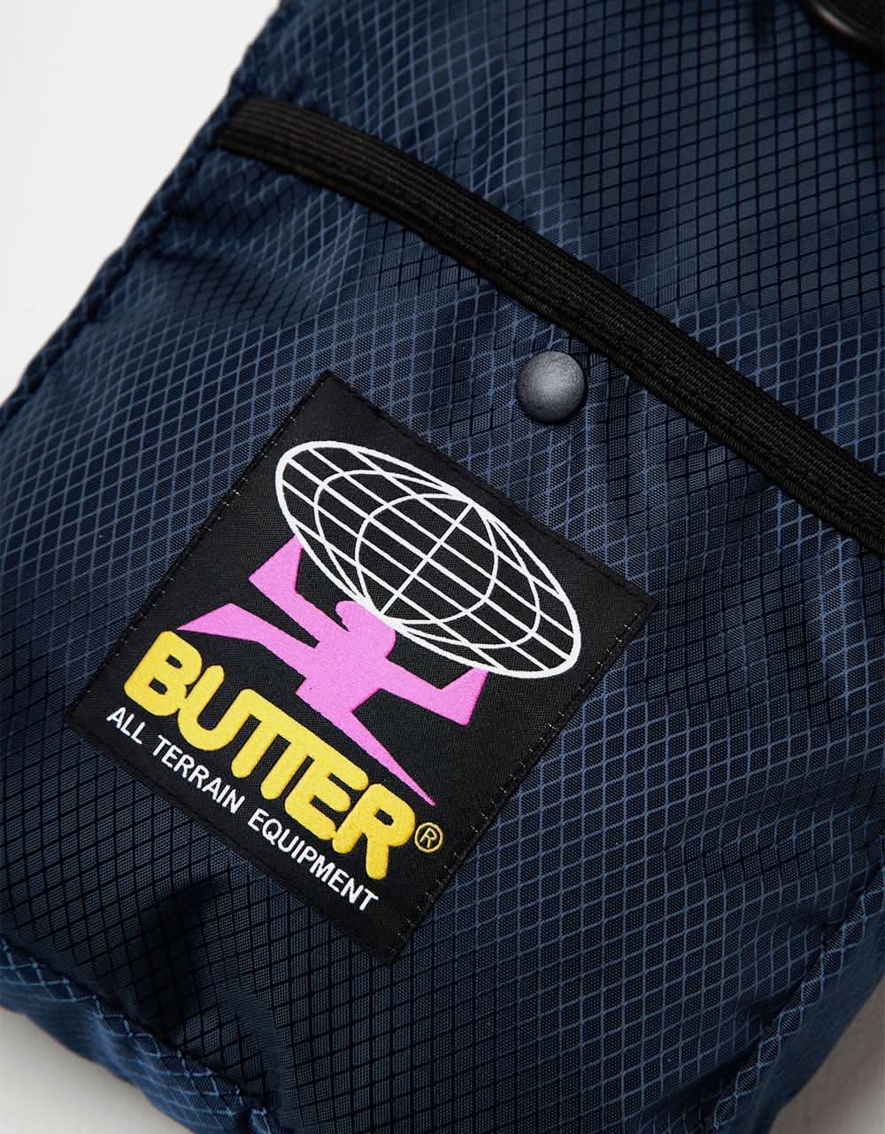 Butter Goods Ripstop Side Bag - Navy - Image 2
