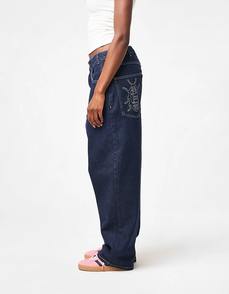 Butter Goods Roach Denim Jeans - Dark Indigo - Image 10