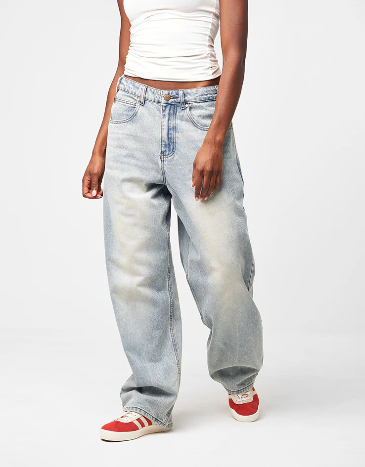 Butter Goods Roach Denim Jeans - Distressed Indigo - Image 7