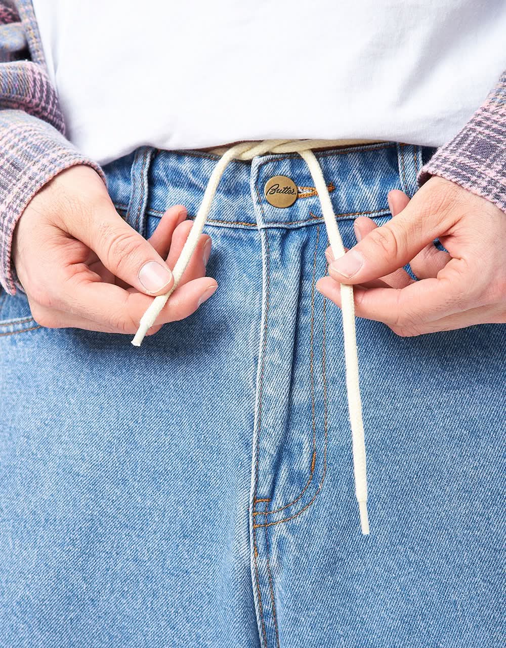 Butter Goods Santosuosso Denim Jean - Washed Indigo - Image 3