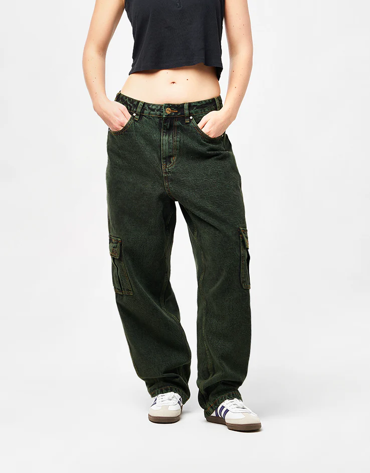 Butter Goods Santosuosso Denim Jeans - Dark Green - Image 11