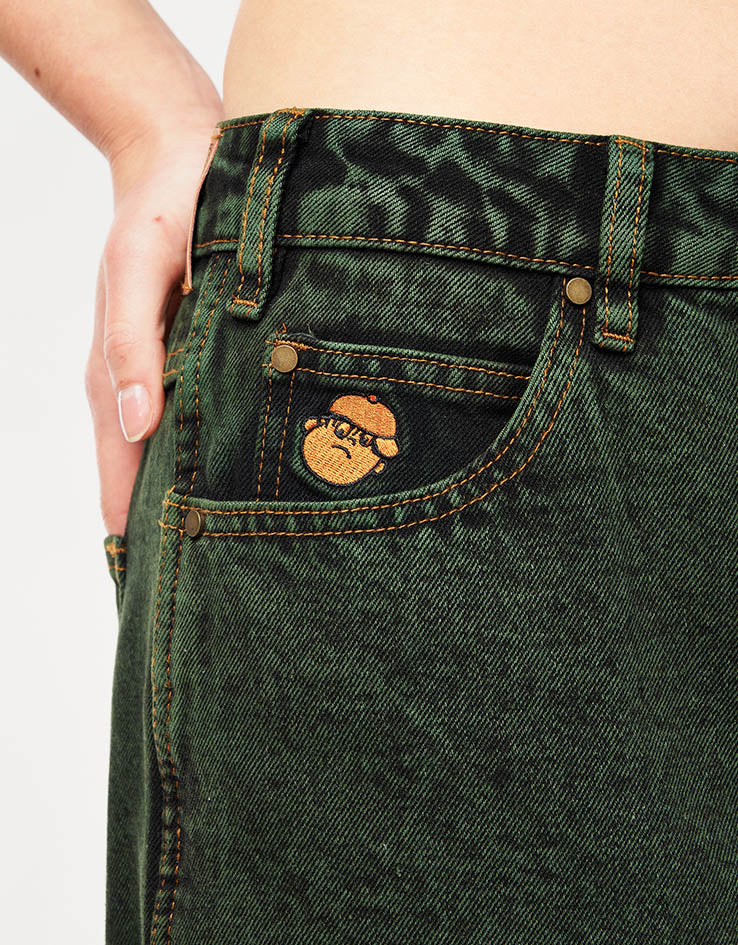 Butter Goods Santosuosso Denim Jeans - Dark Green - Image 17