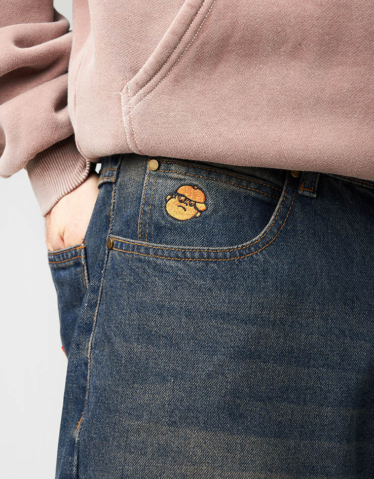 Butter Goods Santosuosso Denim Jeans - Dark Navy Tint - Image 5