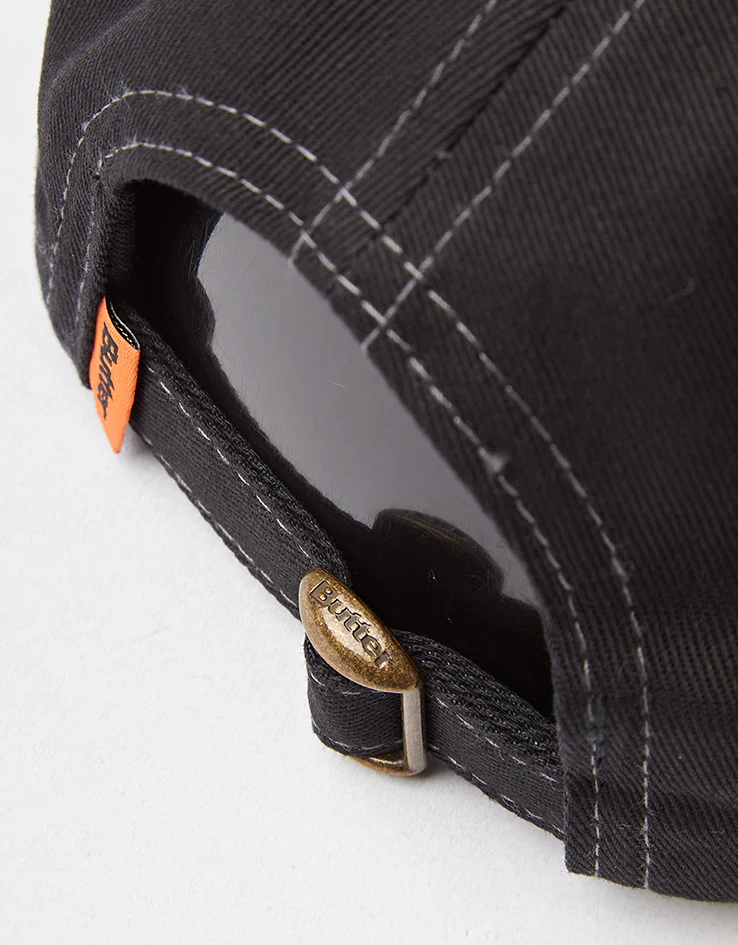 Butter Goods Scorpion 6 Panel Cap - Black - Image 3