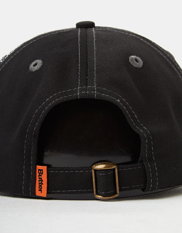 Butter Goods Scorpion 6 Panel Cap - Black - Image 4