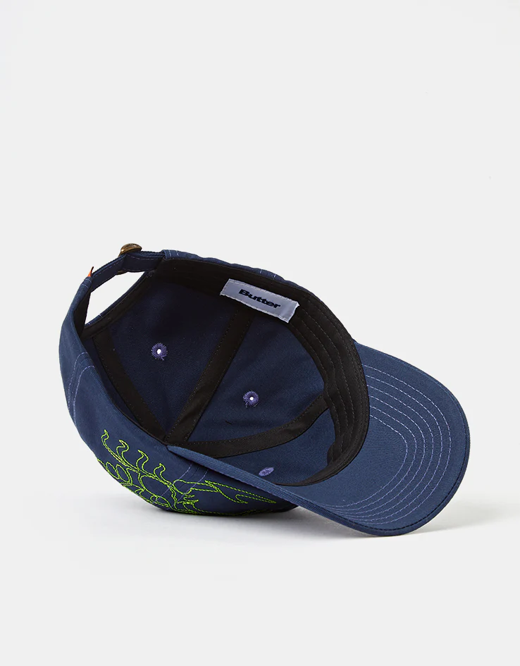 Butter Goods Scorpion 6 Panel Cap - Navy - Image 6