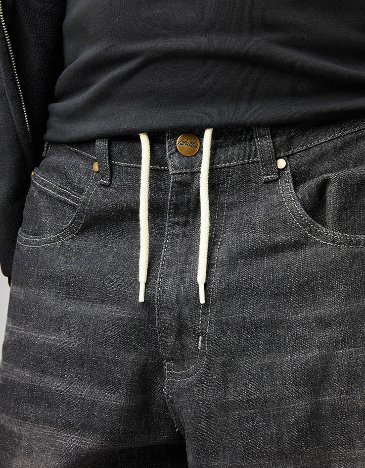 Butter Goods Scorpion Stitch Denim Jeans - Slub Black - Image 5