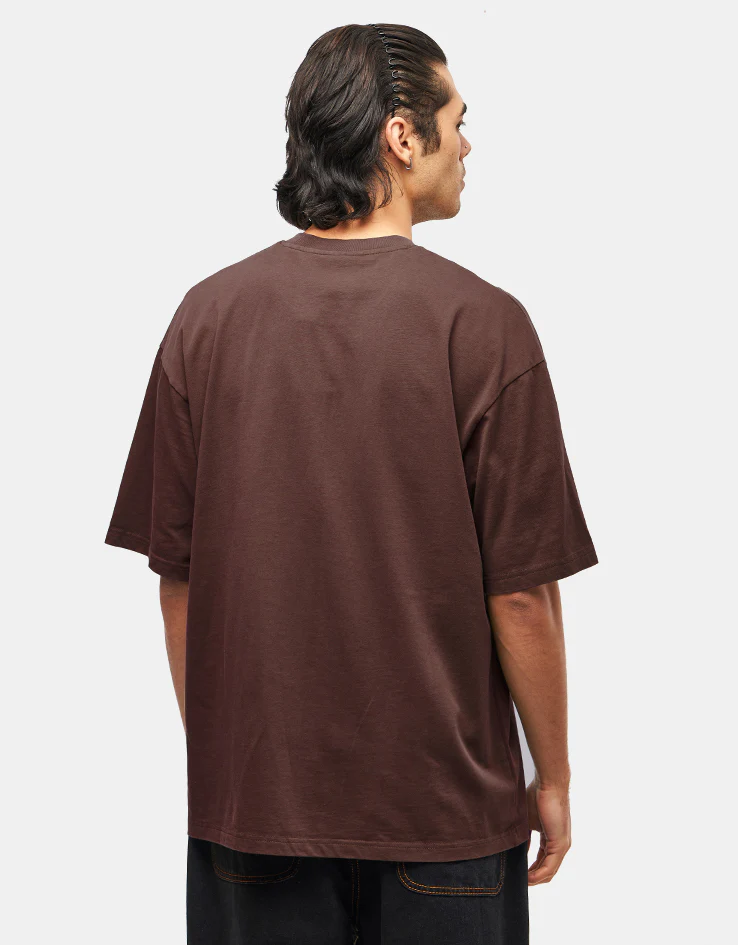 Butter Goods Scrawling T-Shirt - Chestnut - Image 2
