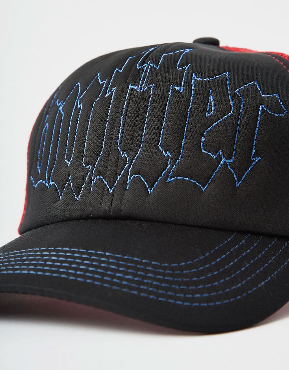 Butter Goods Shock Trucker Cap - Black - Image 3
