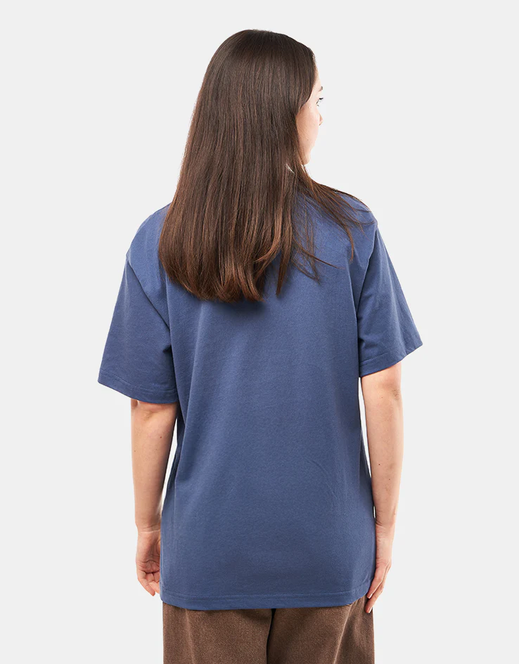 Butter Goods Smug T-Shirt - Denim - Image 5