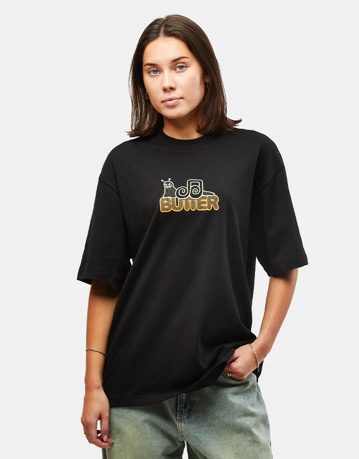 Butter Goods Snail T-Shirt - Black - Image 5
