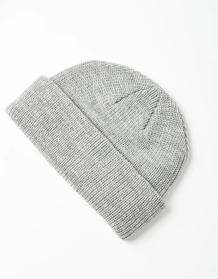 Butter Goods Tall Wharfie Beanie - Ash - Image 3