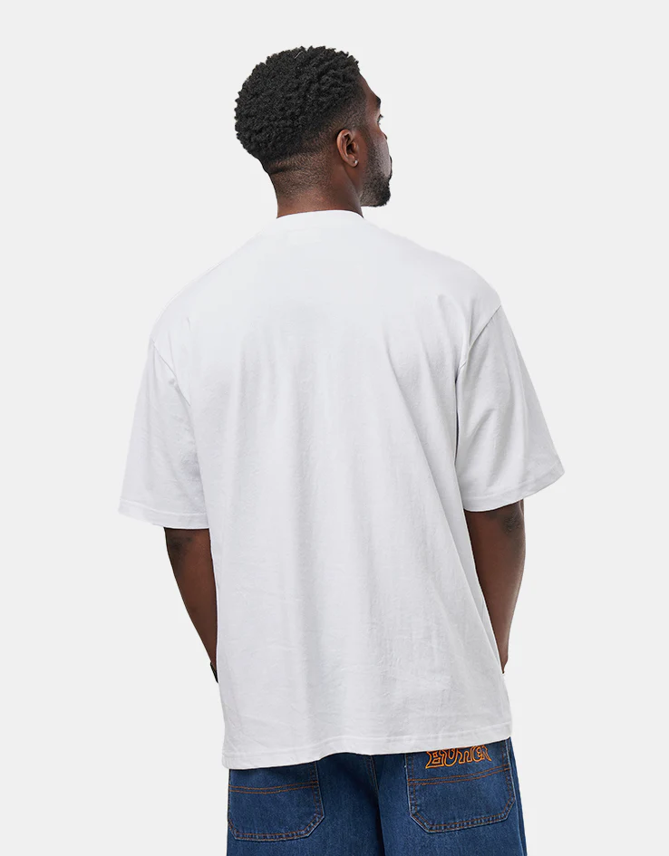 Butter Goods Tempo Logo T-Shirt - White - Image 3