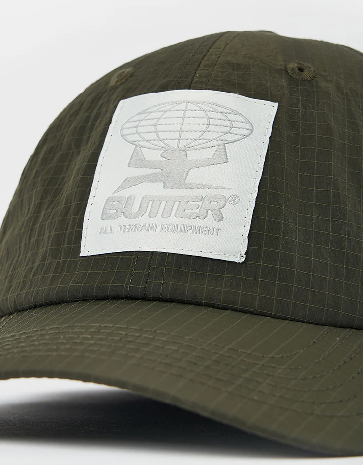 Butter Goods Terrain 6 Panel Cap - Faded Black - Image 2
