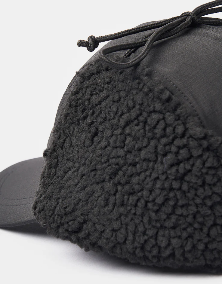 Butter Goods Terrain Ski 4 Panel Cap - Black - Image 4