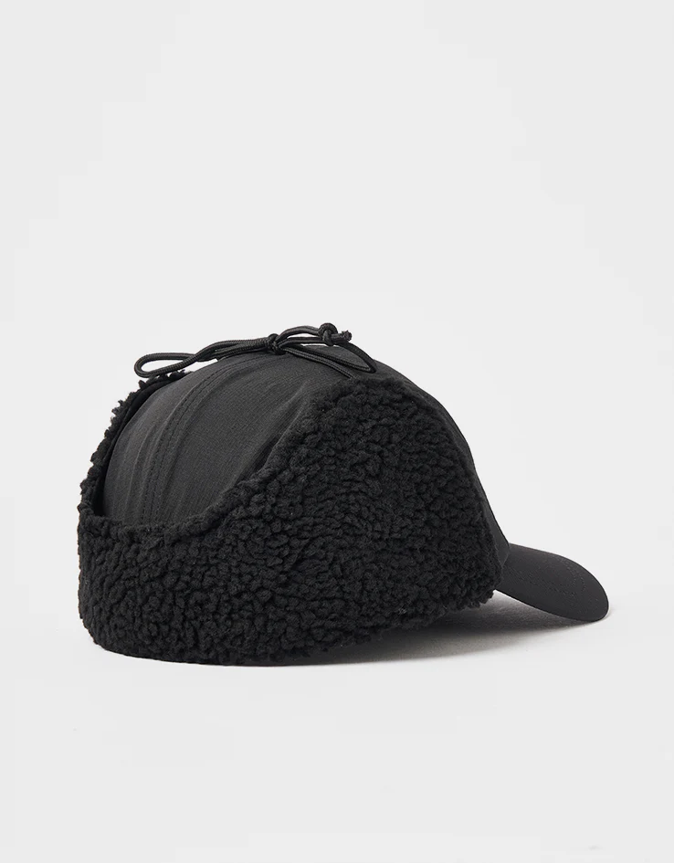 Butter Goods Terrain Ski 4 Panel Cap - Black - Image 5