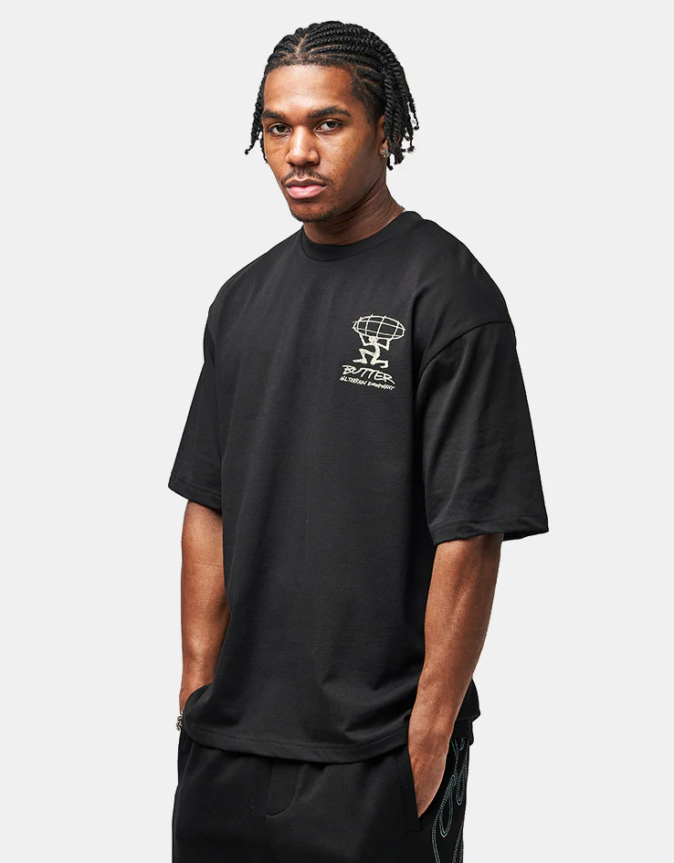 Butter Goods Terrain T-Shirt - Black - Image 2