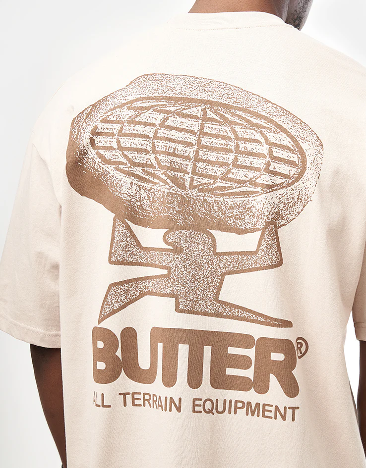 Butter Goods Terrain T-Shirt - Bone - Image 4
